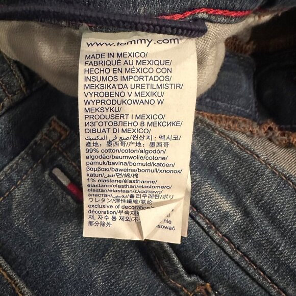 Tommy Hilfiger Mens Relaxed Fit Snap adaptable Jeans 40W x 32L NEW - Picture 9 of 13